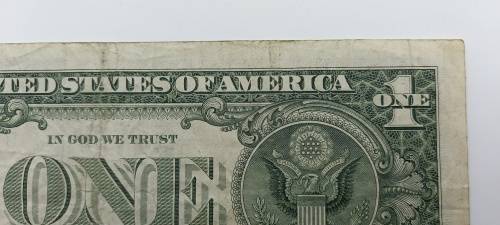 1985 United States 1 Dollar Federal Reserve Note