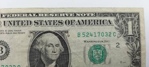1985 United States 1 Dollar Federal Reserve Note