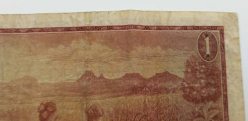 1973 1 Rand -English - Afrikaans - T.W. De jongh