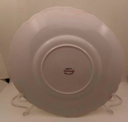 Vintage COLCLOUGH Bone China Cake Plate Made in England  Excellent Condition