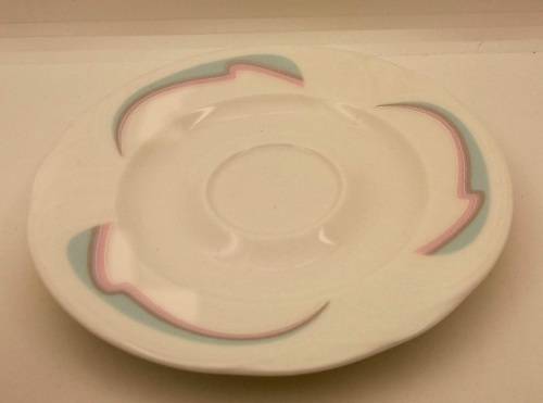 Vintage 1986 Royal Albert Bone China HORIZONS Aurora series Tea Duo -(Cup has black marks)
