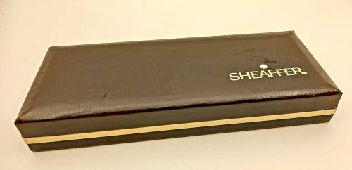 Vintage Sheaffer Targa 1003 Fountain Pen In Case 14kt Gold Medium nib