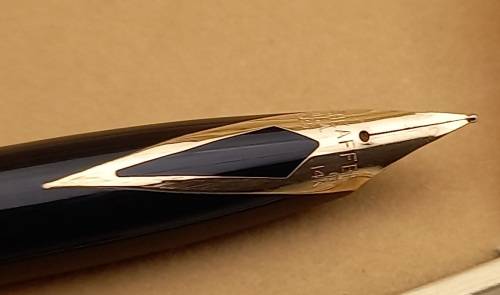 Vintage Sheaffer Targa 1003 Fountain Pen In Case 14kt Gold Medium nib