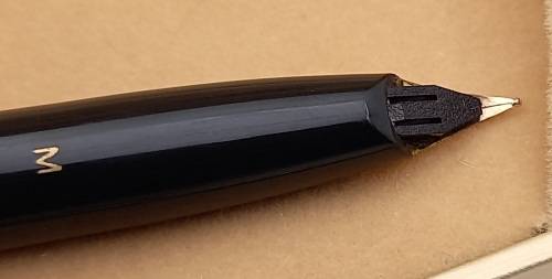 Vintage Sheaffer Targa 1003 Fountain Pen In Case 14kt Gold Medium nib