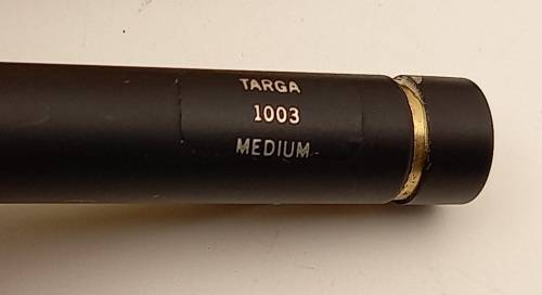 Vintage Sheaffer Targa 1003 Fountain Pen In Case 14kt Gold Medium nib