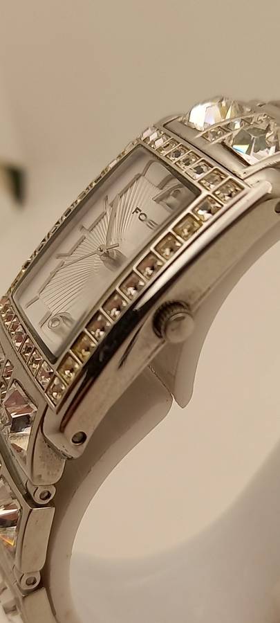 Pre-owned Ladies F2 Fossil ES-1512 110804  watch with original strap- WORKING and in great condition