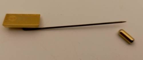 South African Gold Company Gold PLATED Pin No 3252- 77mm