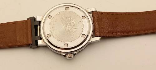 Pre-owned Camel Trophy 10ATM Quartz Adventure Men's Watch- Working- Camel Leather Strap