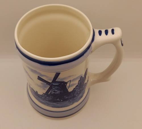Delfts Blue Hand painted Cup Made in Holland 134x95x120mm