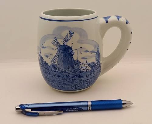 DelftsBlauw  Hand painted Cup Made in Holland 117x135x95mm