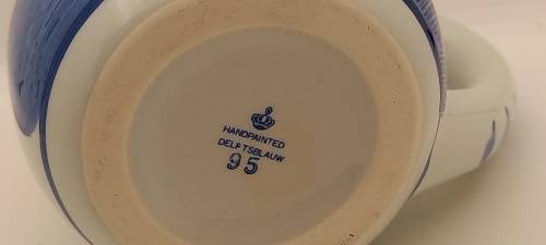DelftsBlauw  Hand painted Cup Made in Holland 117x135x95mm