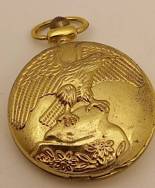 Vintage style Quartz Pocket watch from the Hachette pocket watch collection -Working