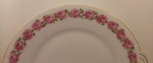 Vintage Bavaria Sevres Thu.C MR  Cake Plate, Creamer and Sugar Bowl (creamer has small chip)