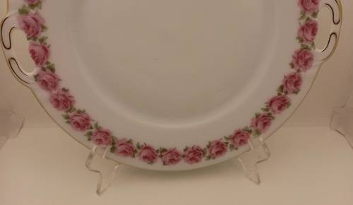 Vintage Bavaria Sevres Thu.C MR  Cake Plate, Creamer and Sugar Bowl (creamer has small chip)