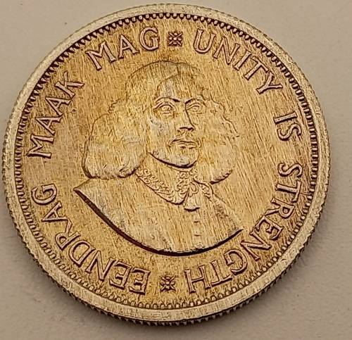 1961  South Africa (.500 Silver) 10 Cents 1st decimal series (Circulated)