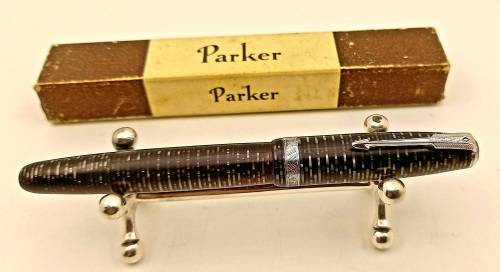 1930s Vintage PARKER VACUMATIC FOUNTAIN PEN in original box - USA( Ink tested )
