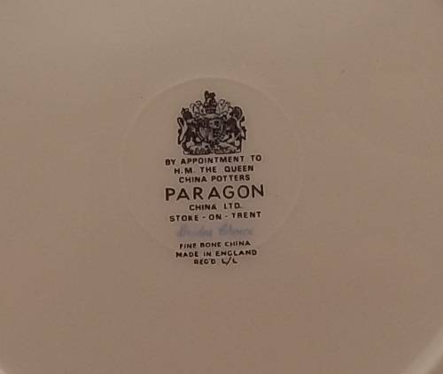 Vintage Paragon `Brides Choice` Stroke-on-trent Side Plate 160mm made in England