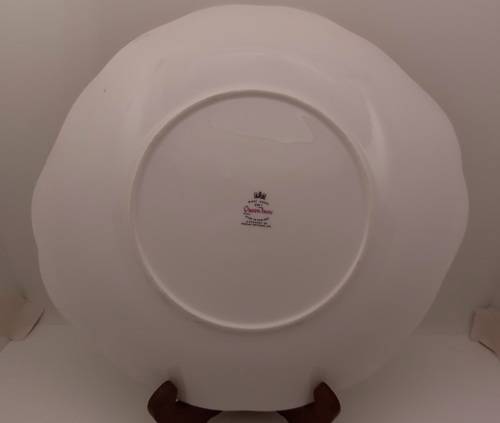 Vintage Queen Anne "G 96 1" Fine Bone China Cake Plate - Ridgway Potteries