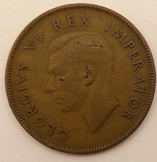 1940 South Africa 1 Penny - George VI SUID AFRIKA - SOUTH AFRICA