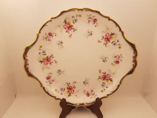 1970's Royal Albert TENDERNESS Cake Plate 270x236mm