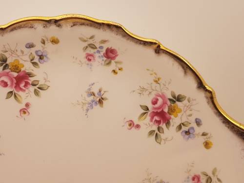 1970's Royal Albert TENDERNESS Cake Plate 270x236mm