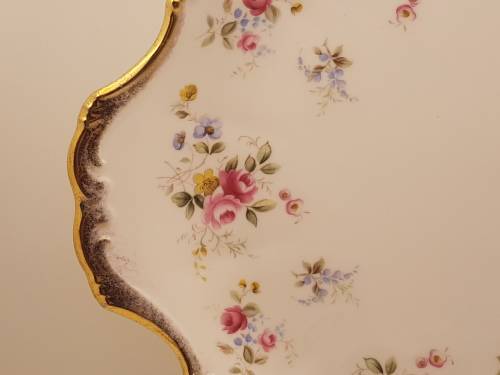 1970's Royal Albert TENDERNESS Cake Plate 270x236mm