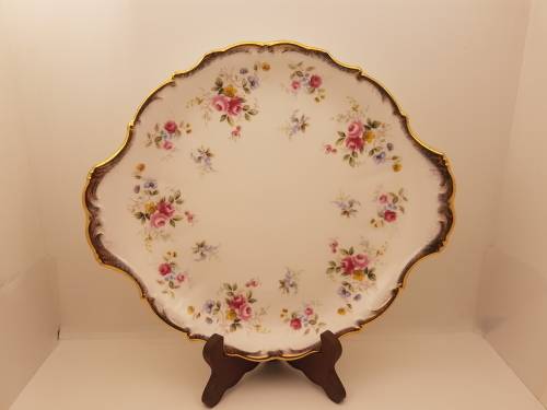 1970's Royal Albert TENDERNESS Cake Plate 270x236mm