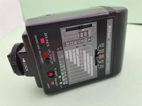 Nikon Speedlight SB-22 Flash for Nikon SLRs Even Digital DSLR Nikkor  in soft Case - Tested