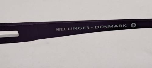 Pre-Owned Vintage Bellinger -Denmark reading glasses in Case -Titanium  Juhl 52 O 15 C.6495