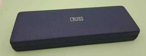 Pre-owned - Cross 1/20 14kt Rolled Gold Pen Made in Ireland -Ink still ok  -In Case -FNB Branded