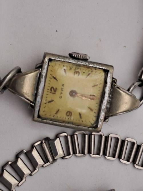 11 x Vintage ladies Mechanical watches (NOT WORKING) inc. Admiral watersport,Rotary,Roamer,Cyma for