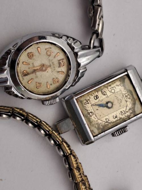 11 x Vintage ladies Mechanical watches (NOT WORKING) inc. Admiral watersport,Rotary,Roamer,Cyma for