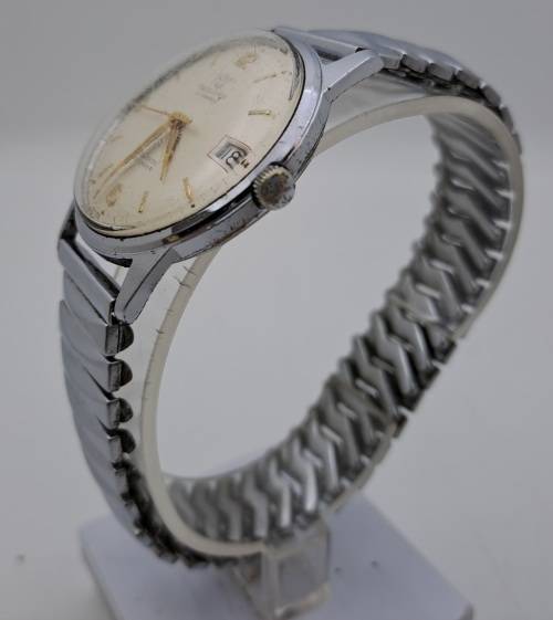 Collectable Vintage TRADITION Swiss Mens Automatic Calender watch (WORKING) 21 Jewels