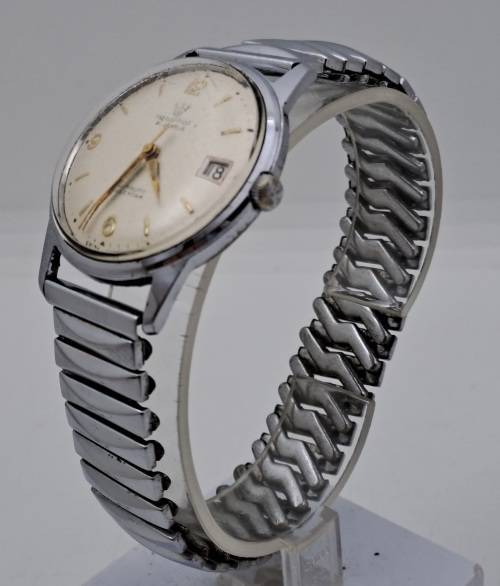 Collectable Vintage TRADITION Swiss Mens Automatic Calender watch (WORKING) 21 Jewels