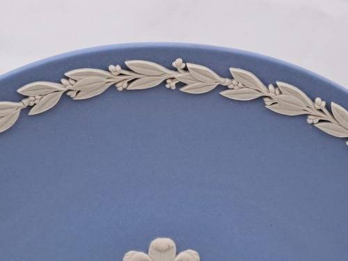 Collectable Vintage Wedgwood Jasperware  Plate 1981 Royal Wedding 206mm - Made in England