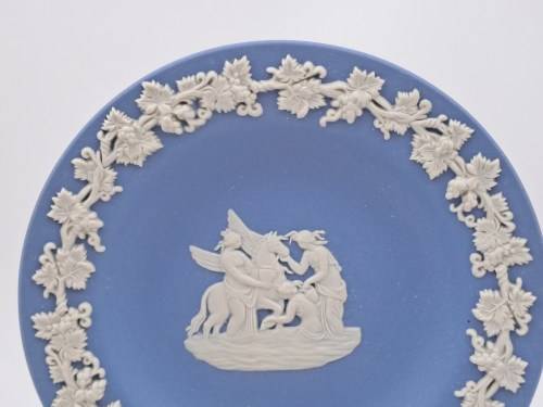 Collectable Vintage  Wedgwood Jasperware small Plate 111mm-Made in England