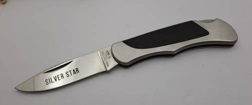 Vintage Edge Mark 440 Stainless Steel 11-329 Pocket Knife - Japan(Branded Silver Star)