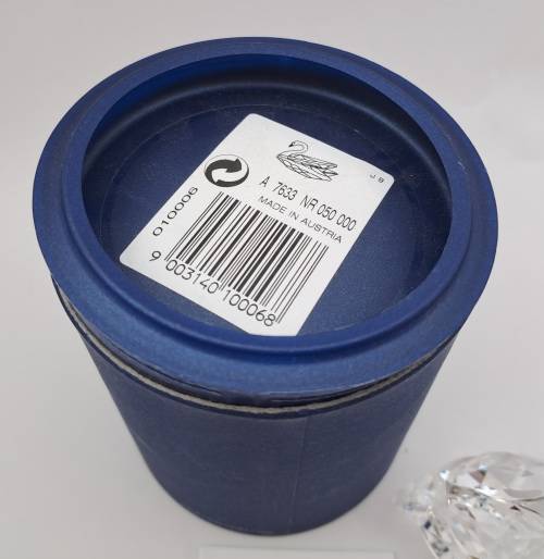 Swarovski Crystal Swan 7633 NR 050 000 (Boxed ) 43x58mm-made in Austria