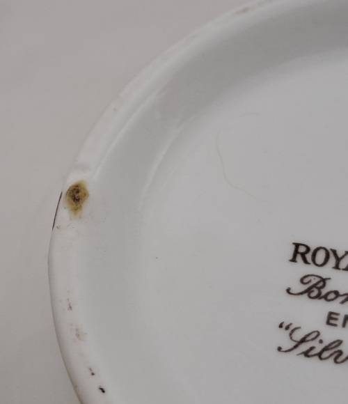 Vintage Royal Albert SILVER BIRCH Tea Creamer Bone China England 100x122x80mm