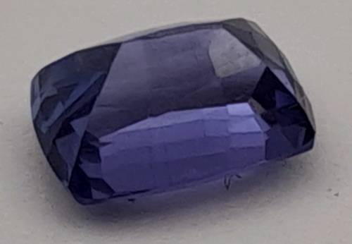E.G.L Certified 1,330 ct Natural Tanzanite -Cushion -Blue-Violet Vivid AAA,-full report -in Capsule