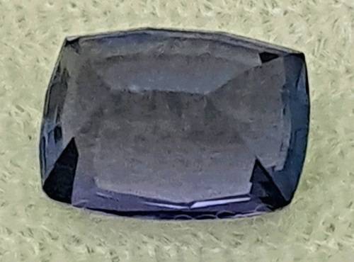 E.G.L Certified 1,330 ct Natural Tanzanite -Cushion -Blue-Violet Vivid AAA,-full report -in Capsule