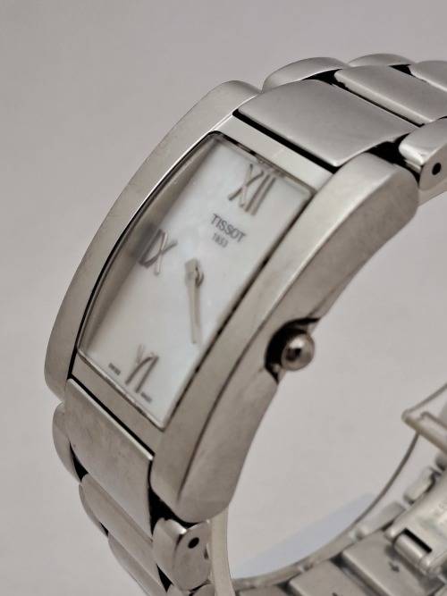 Pre-owned Swiss Made Ladies Tissot 1853 T007309 A Saphire Chrystal Mehanical watch- working