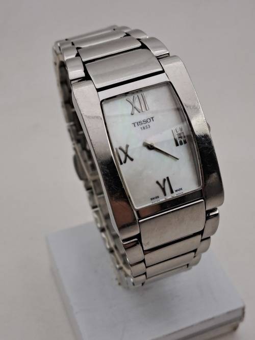 Pre-owned Swiss Made Ladies Tissot 1853 T007309 A Saphire Chrystal Mehanical watch- working