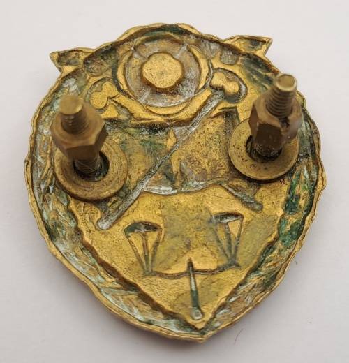 Vintage S.A. Prison Service cap badge 39x33mm