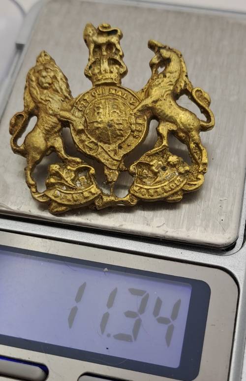 WW1 / WW2 British Army General service badge 35x38mm