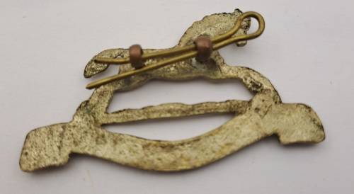 3rd Kings own Hussars badge 55x32mm