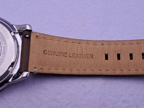 2014 Mens Fossil Special Edition FS4897 quartz watch with leather strap -Working-Unused