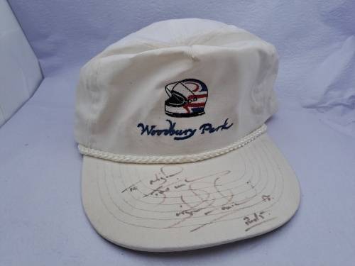 Signed by Nigel Mansell  woodbury park Beechfield Baseball Cap