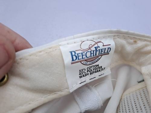 Signed by Nigel Mansell  woodbury park Beechfield Baseball Cap