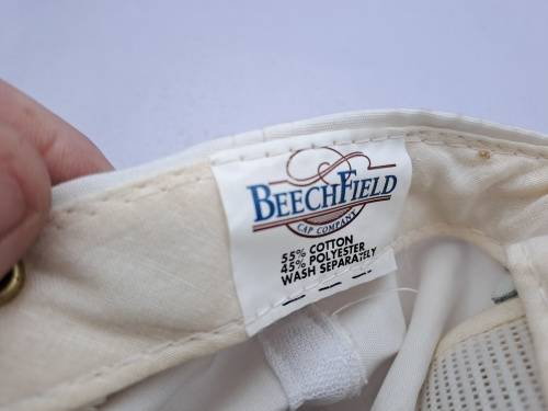 Signed by Nigel Mansell  woodbury park Beechfield Baseball Cap